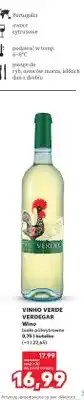 Kaufland Wino białe półwytrawne Vinho Verde Verdegar oferta