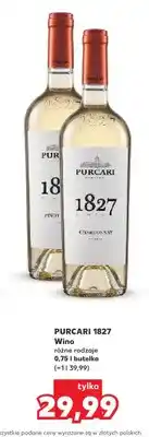 Kaufland Wino białe wytrawne Purcari 1827 Pinot Grigio oferta