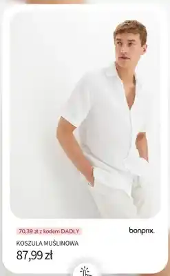 BonPrix Koszula muślinowa Bonprix oferta