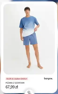 BonPrix Piżama z szortami Bonprix oferta