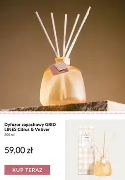 Homla Dyfuzor zapachowy Homla Grid Lines Citrus & Vetiver oferta