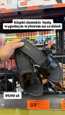 Biedronka Klapki damskie Cholewiński oferta