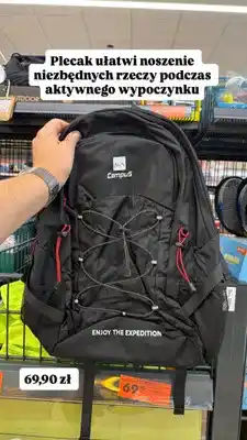 Biedronka Plecak trekkingowy Campus oferta