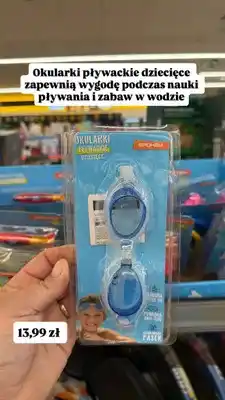 Biedronka Okularki pływackie dziecięce Spokey oferta