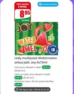 Dino Lody multipack Watermelon arbuz jabłko Joy 6-pak oferta