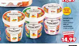 Kaufland Sorbet Mandarynka Mancuso oferta