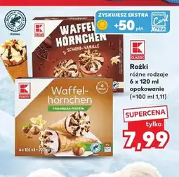 Kaufland Rożki czekoladowo-waniliowe K-Classic 6-pak oferta