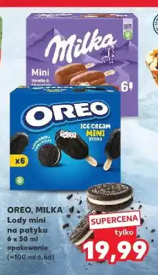 Kaufland Lody mini na patyku Oreo 6-pak oferta