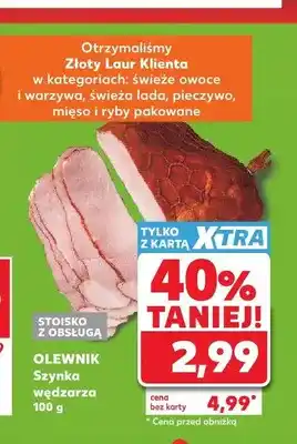 Kaufland Szynka wędzarza Olewnik oferta