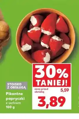 Kaufland Pikantne papryczki z serkiem oferta