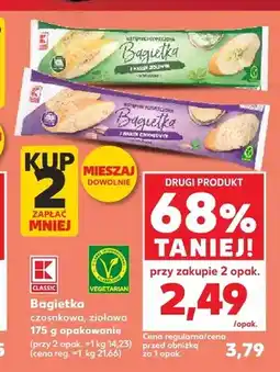Kaufland Bagietka czosnkowa Classic oferta