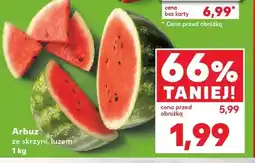 Kaufland Arbuz ze skrzyni luzem oferta