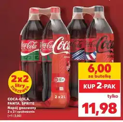 Kaufland Napój gazowany Coca-Cola Original 2-pak oferta