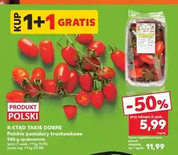 Kaufland Polskie pomidory truskawkowe K-Stąd Takie Dobre oferta