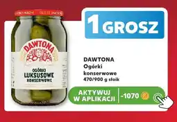 Kaufland Ogórki konserwowe luksusowe Dawtona oferta