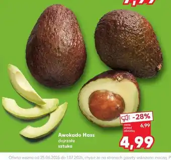 Kaufland Awokado Hass dojrzałe oferta