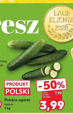 Kaufland Ogórki polskie oferta