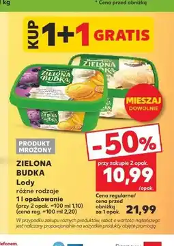 Kaufland Lody Zielona Budka oferta