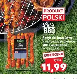 Kaufland Patyczki boczkowe w marynacie paprykowej Let's BBQ oferta