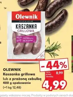 Kaufland Kaszanka grillowa Olewnik oferta