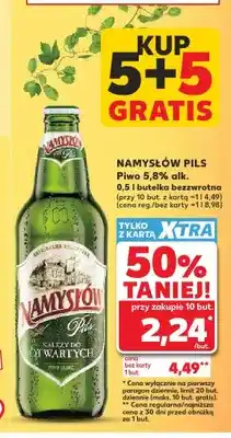 Kaufland Piwo Namysłów Pils oferta