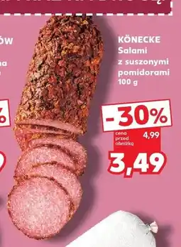 Kaufland Salami z suszonymi pomidorami Könecke oferta