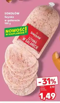 Kaufland Szynka w galarecie Sokołów oferta