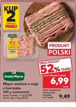 Kaufland Mięso mielone z nogi z kurczaka Stoisko Mięsne oferta