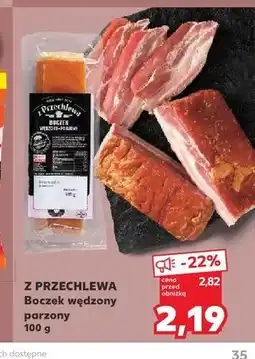 Kaufland Boczek wędzony parzony Z Przechlewa oferta