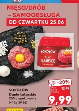 Kaufland Danie tatarskie Sokołów oferta