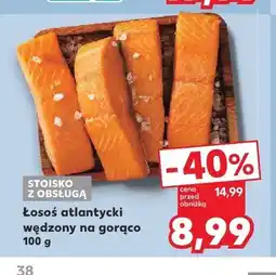 Kaufland Łosoś atlantycki wędzony na gorąco oferta
