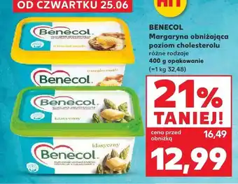 Kaufland Margaryna obniżająca poziom cholesterolu Benecol oferta