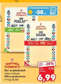 Kaufland Ser w plastrach Stąd takie Dobre! Podlaski oferta