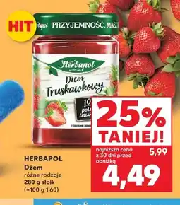 Kaufland Dżem truskawkowy Herbapol oferta