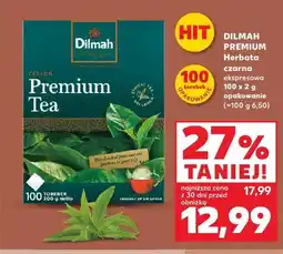 Kaufland Herbata czarna ekspresowa Dilmah Premium oferta