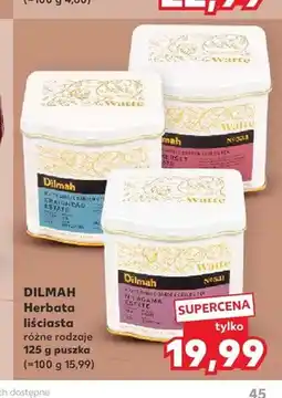 Kaufland Herbata liściasta Dilmah Watte Craighead Estate oferta