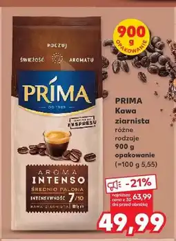 Kaufland Kawa ziarnista Prima Aroma Intenso oferta
