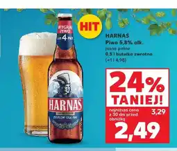 Kaufland Piwo Harnaś jasne pełne oferta