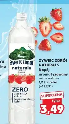 Kaufland Napój aromatyzowany Żywiec Zdrój Naturals Malinowy oferta