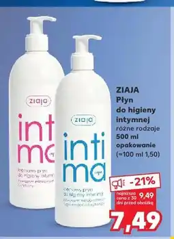 Kaufland Płyn do higieny intymnej Ziaja Intima oferta