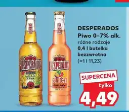 Kaufland Piwo Desperados Sunlight oferta