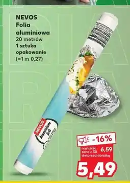 Kaufland Folia aluminiowa Nevos oferta