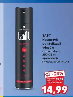 Kaufland Lakier do włosów Taft Power 5 oferta