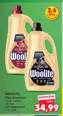 Kaufland Płyn do prania Woolite Keratin Therapy Darks Denim Black oferta