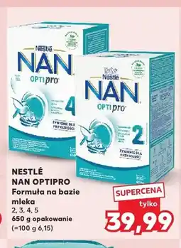 Kaufland Mleko modyfikowane Nestlé NAN Optipro 2 oferta