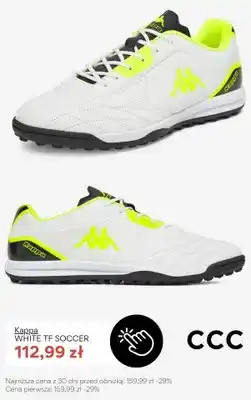 Buty sportowe Kappa WHITE TF SOCCER