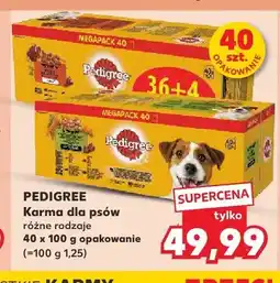 Kaufland Karma dla psów Pedigree w sosie oferta