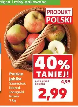 Kaufland Jabłka polskie luzem oferta