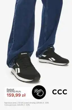 CCC Buty sportowe Reebok Rewind Run oferta