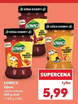 Kaufland Dżem truskawka banan Łowicz oferta